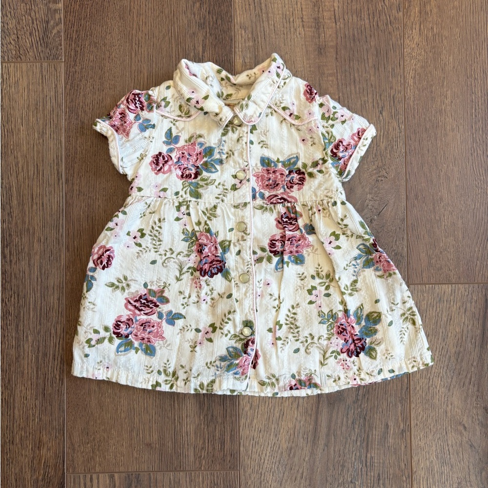 Baby Vintage Floral Dress - Picture 1 of 5